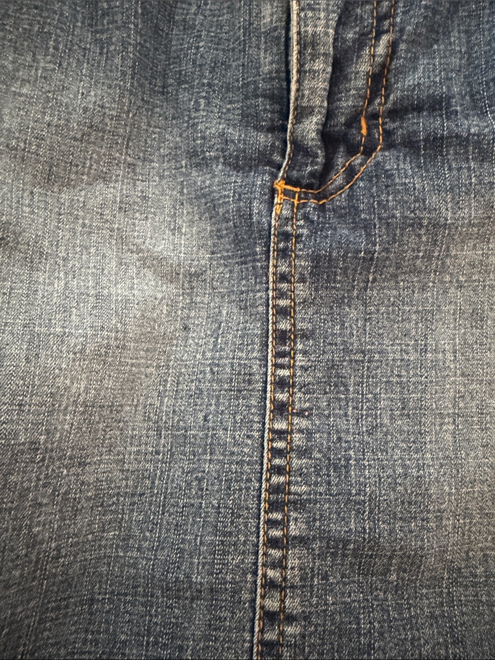 Gloria Vanderbilt Y2K Micro Cargo Pocket 90’s Style Blue Jean Denim Skort Size 6 - Picture 5 of 15